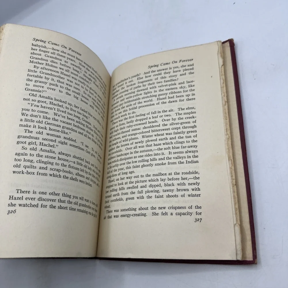Spring Came On Forever‎ By Bess Steeter Aldrich Harcover 1935 Sun Dial Press